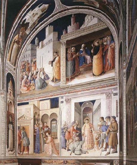 Fra Angelico Scenes from the Lives of Sts Lawrence and Stephen china oil painting image
